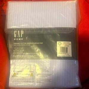 COPY - Gap Home Organic Cotton Window Curtain Pair